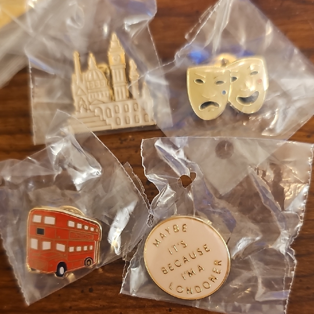 Free giveaway winners choice Burberry pin